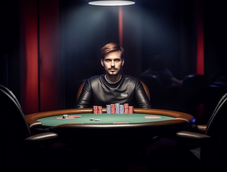 Capsa Banting table on wayantogel login, showing four players and dealer in live studio with card layouts